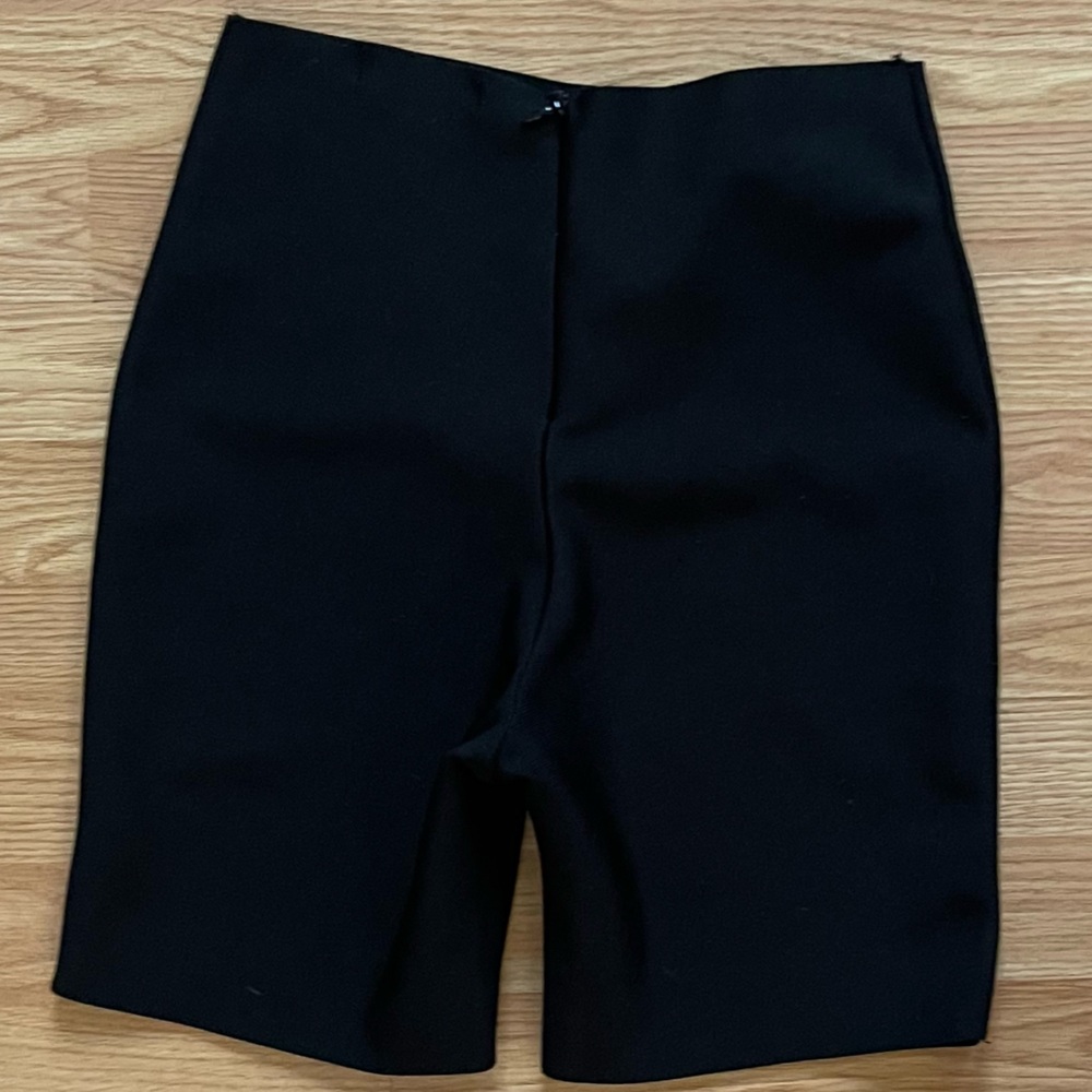 Topshop Black Stretch Bike Shorts